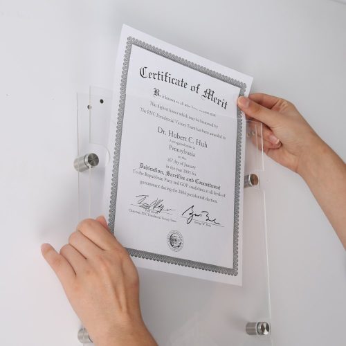 24x36-wall-mount-clear-acrylic-sign-holder-frame-brushed-silver-2